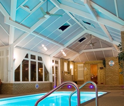 Bespoke Conservatory with swimming pool